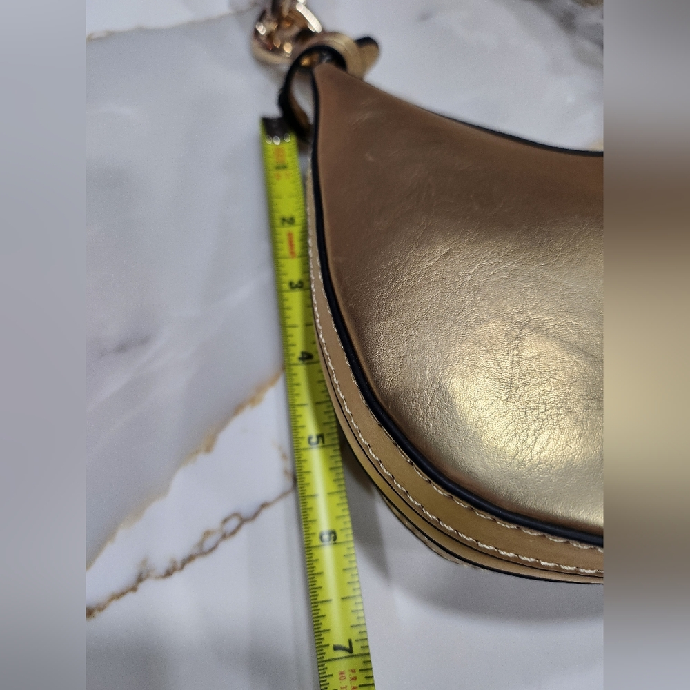 Topshop gold shoulder bag - Picture 8 of 9